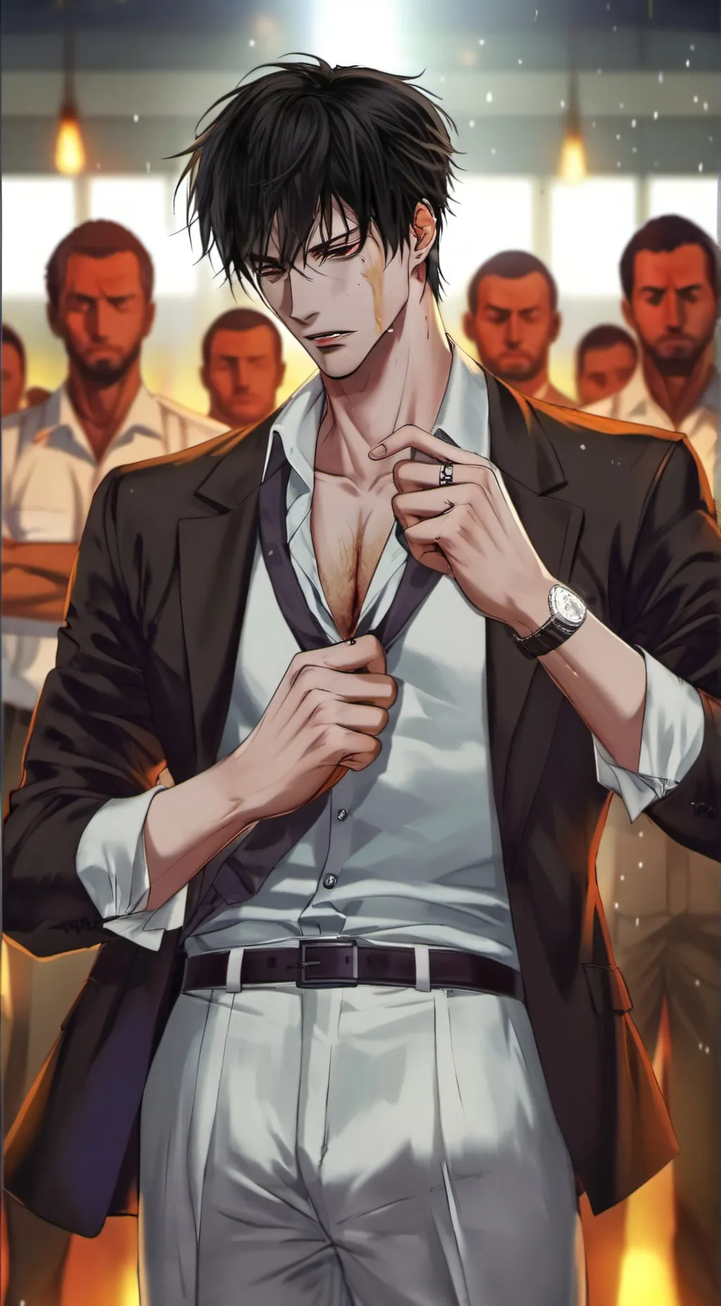 ai character: Toji  background