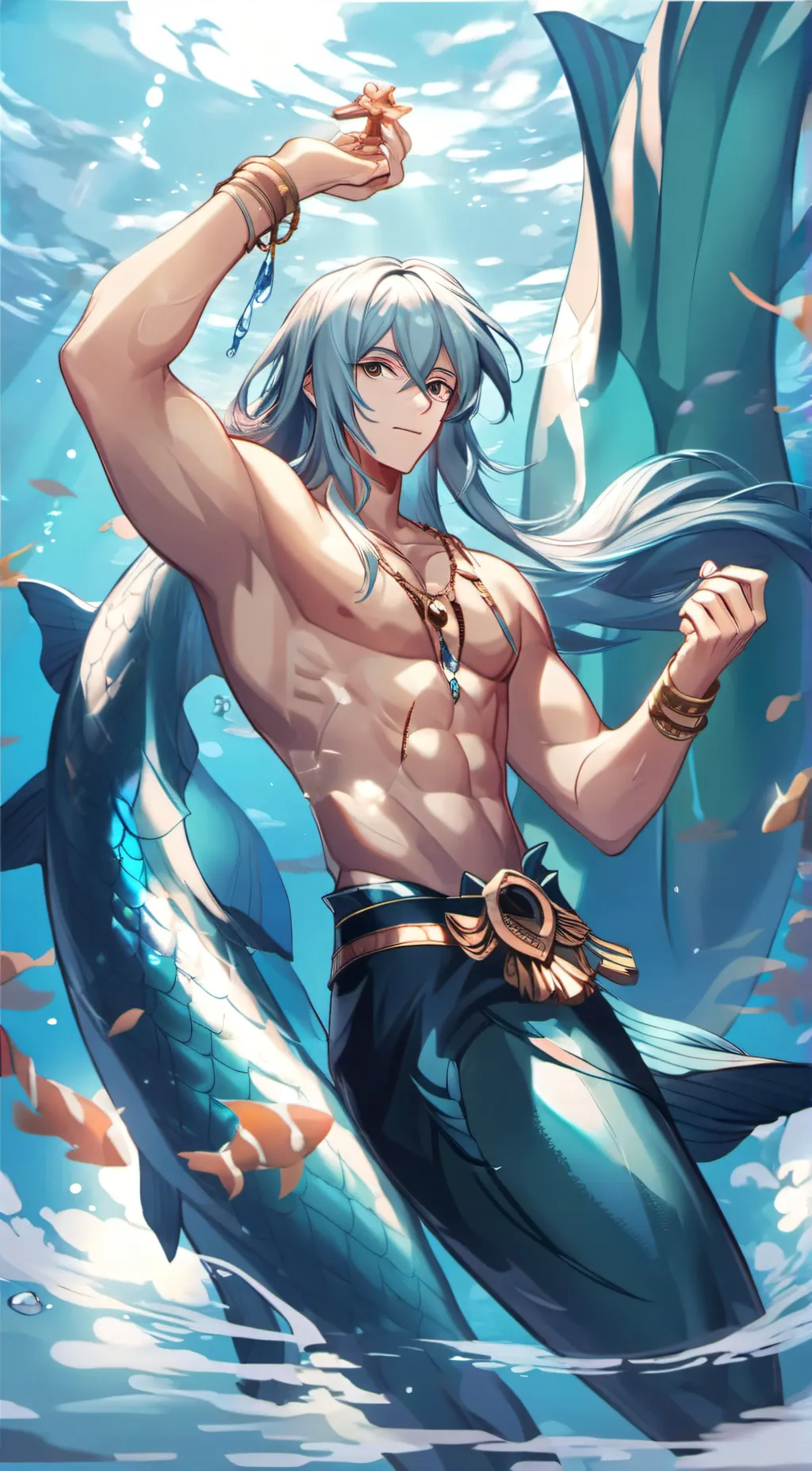 ai character: Pearl background