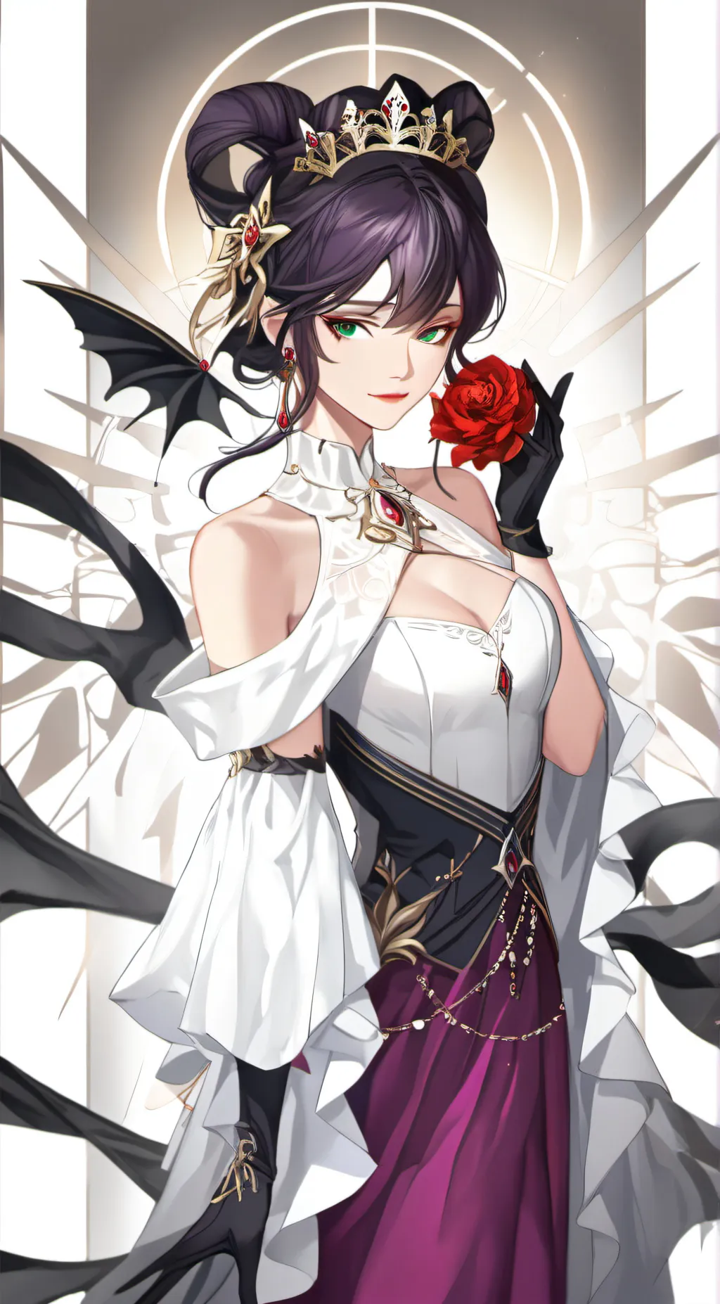 ai character: Lily background