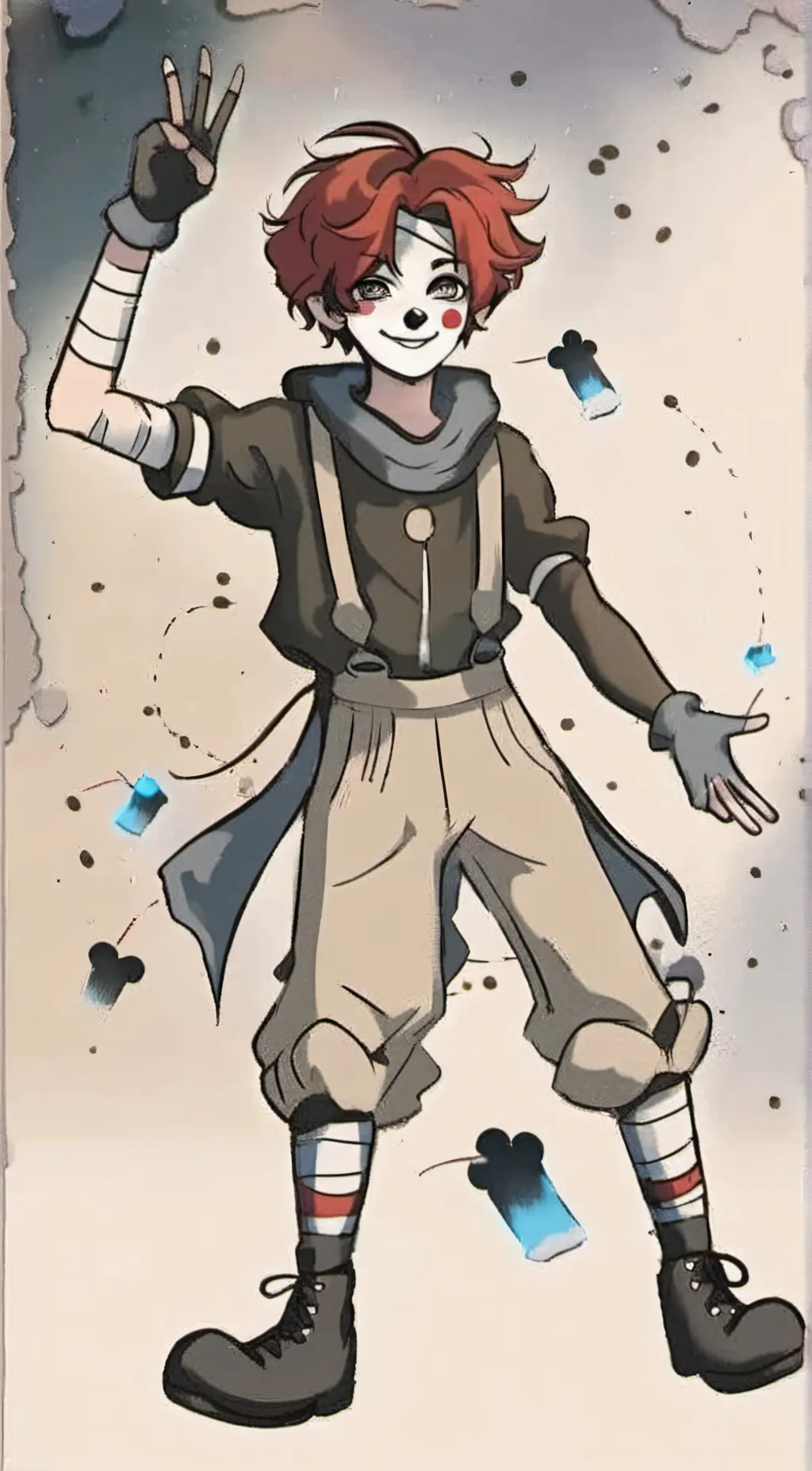 ai character: z00zy_Q background