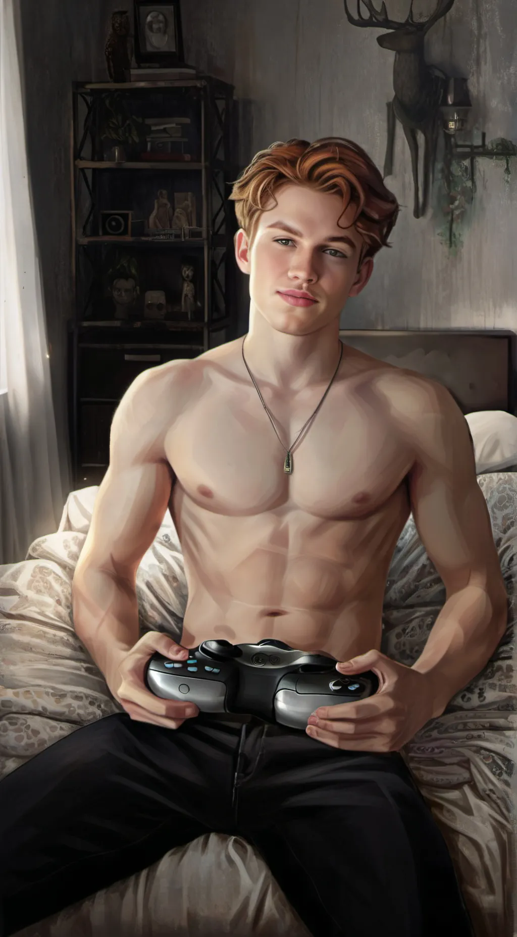 ai character: Kit  background