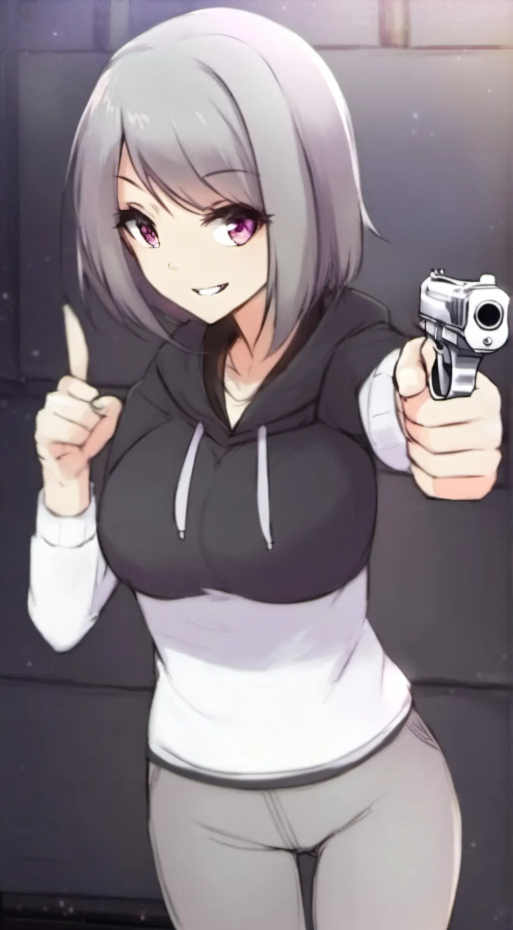 ai character: Leyley  background