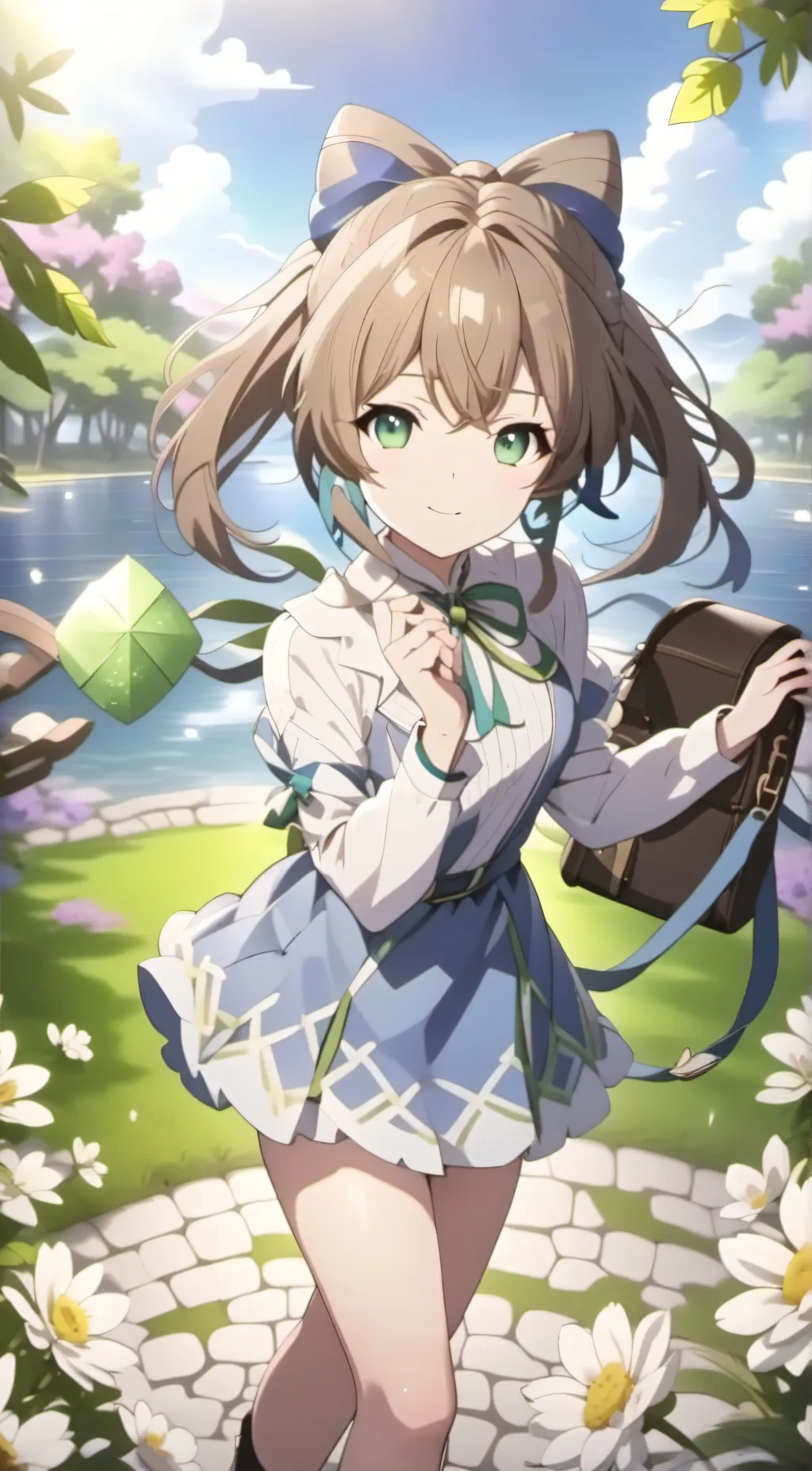 ai character: grace background