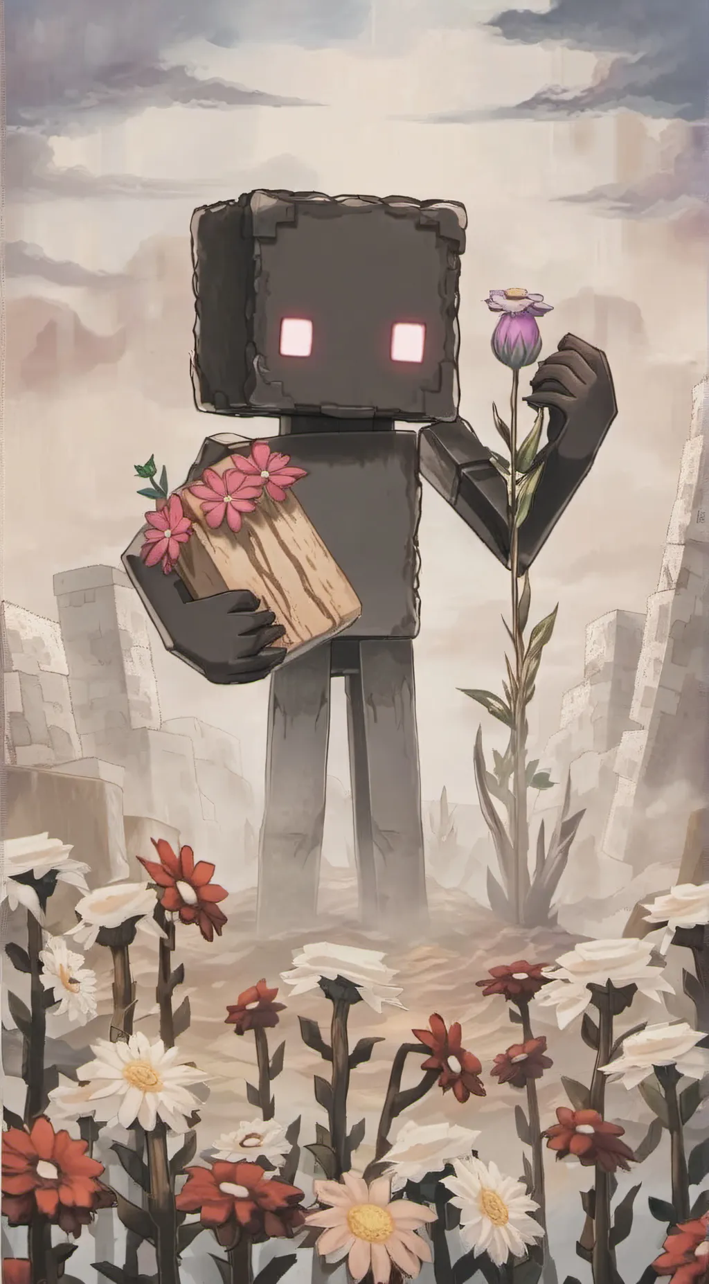 ai character: Enderman background