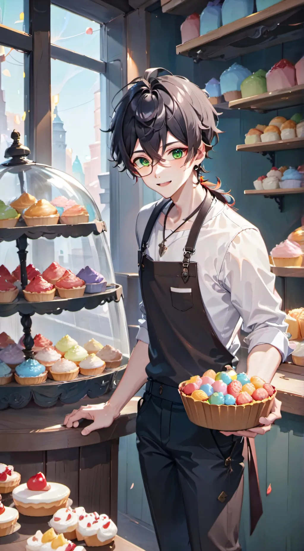 ai character: Rue background