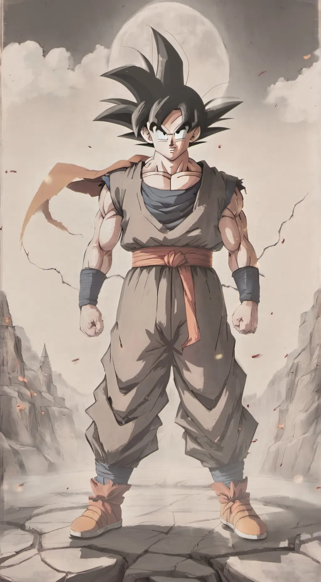 ai character: Goku background