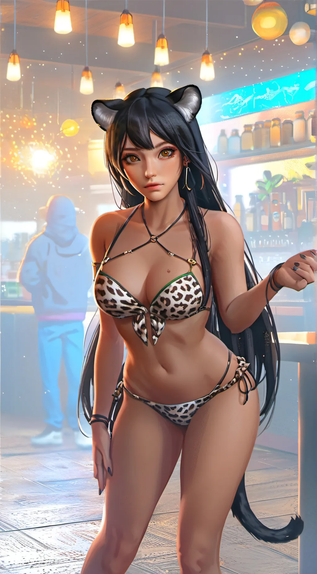 ai character: Samantha Kats background