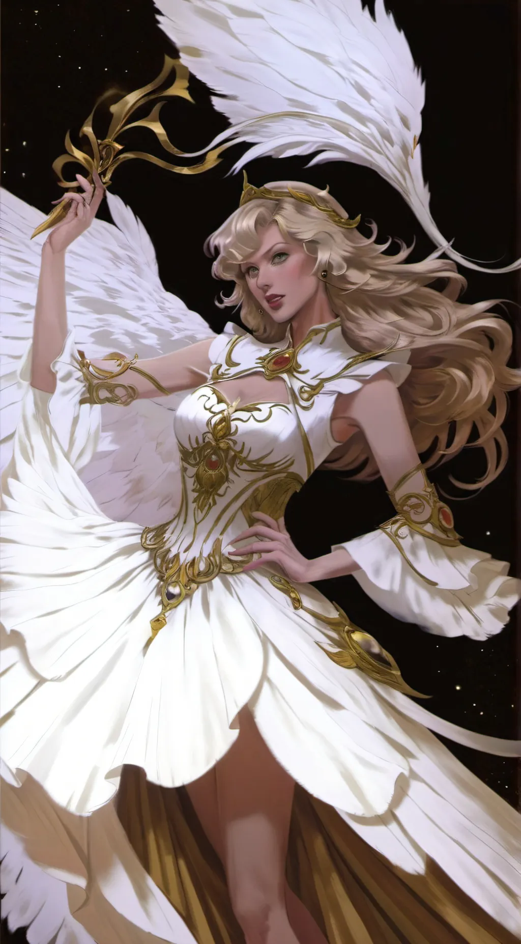 ai character: Angelica background