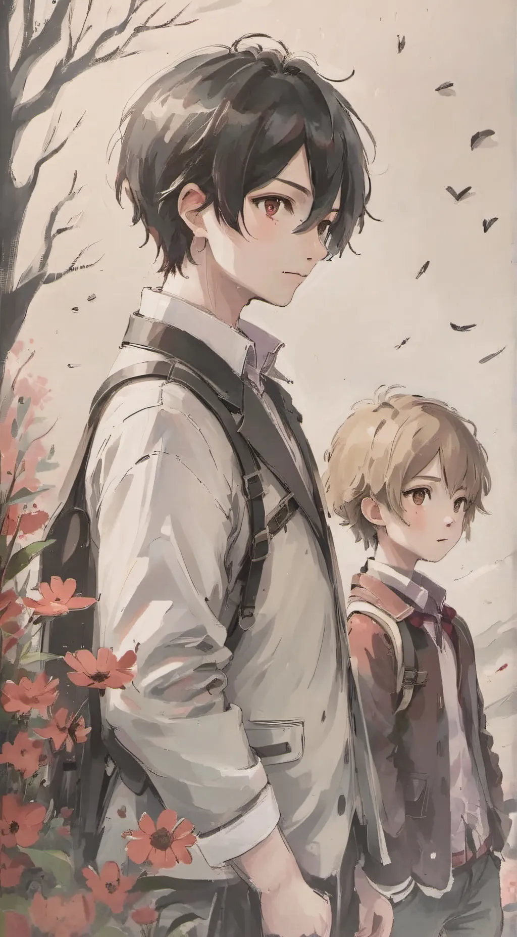 ai character: ♡vivi♡ background