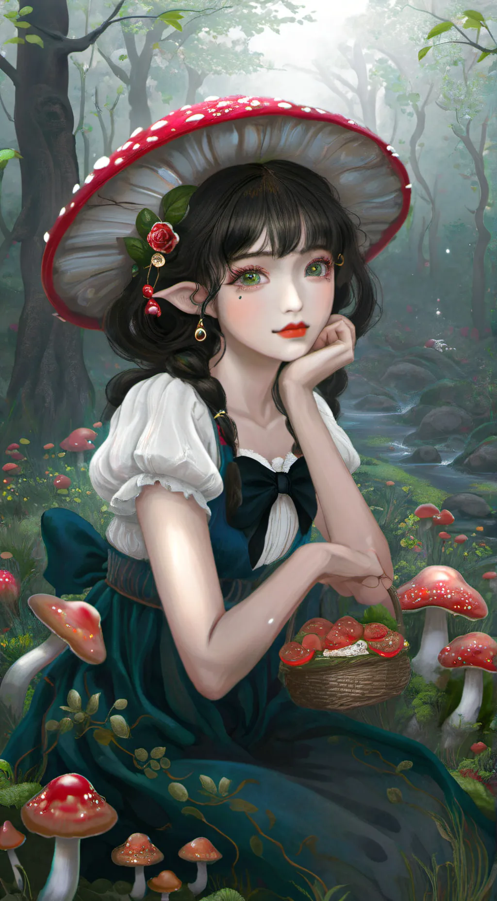 ai character: kate background