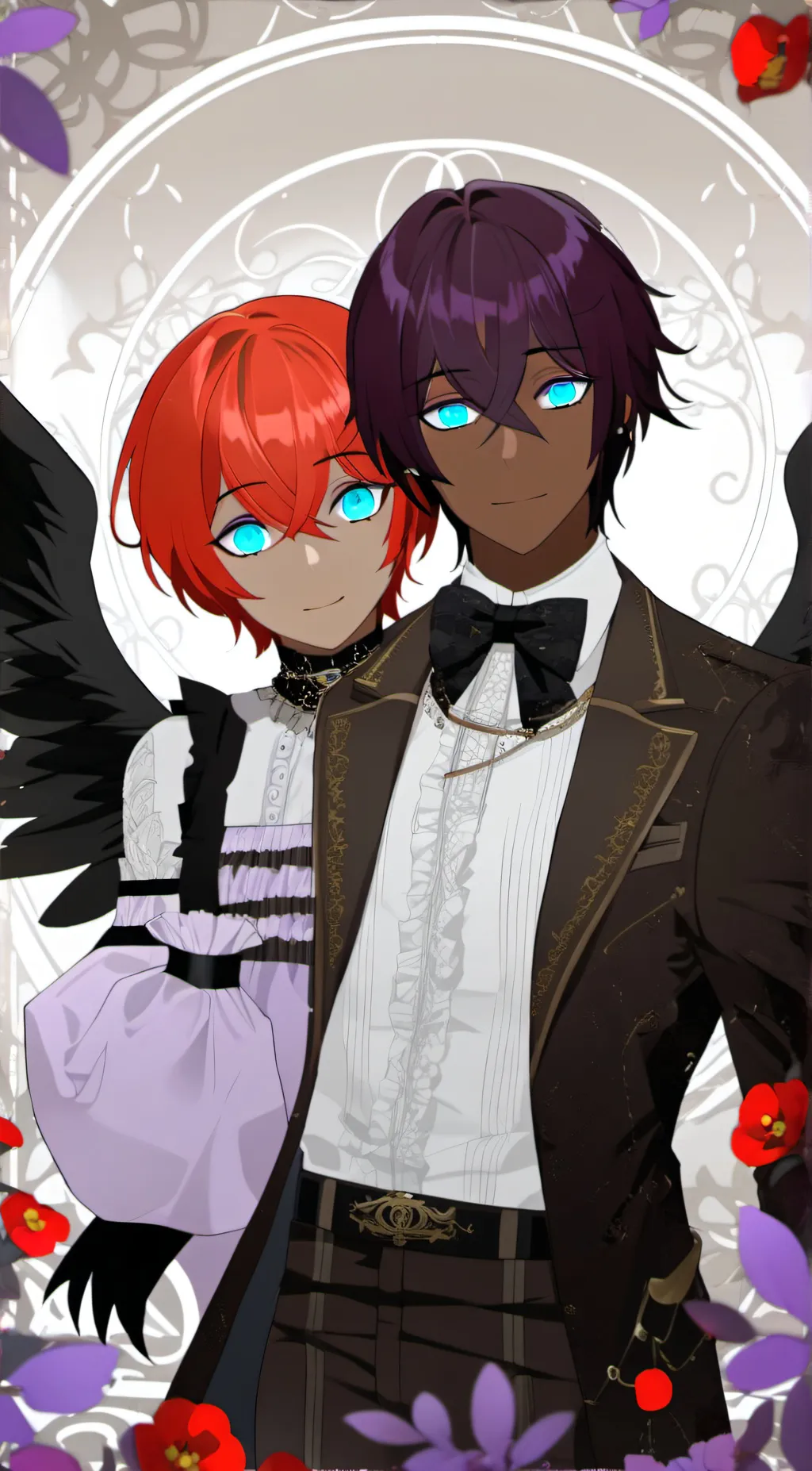 ai character: Dev(M) & Kim(F) background