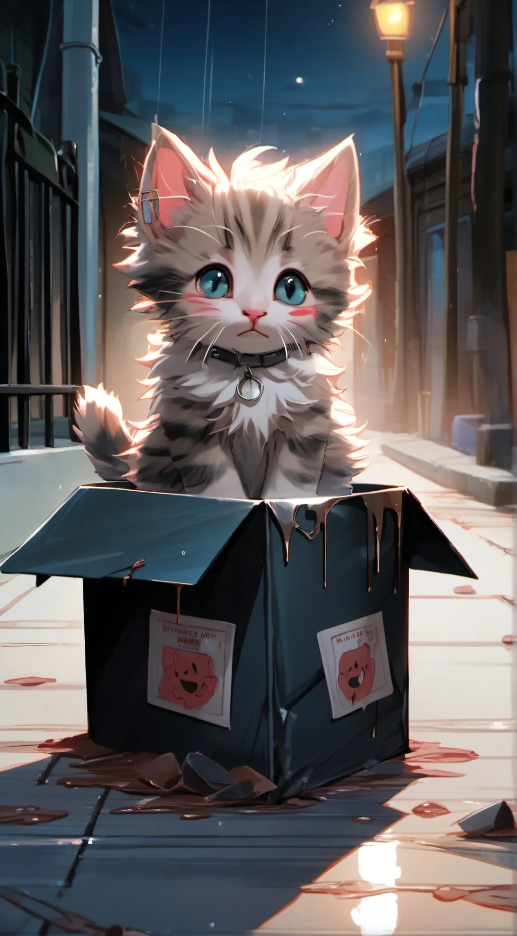 ai character: - ~ neko ~ - background