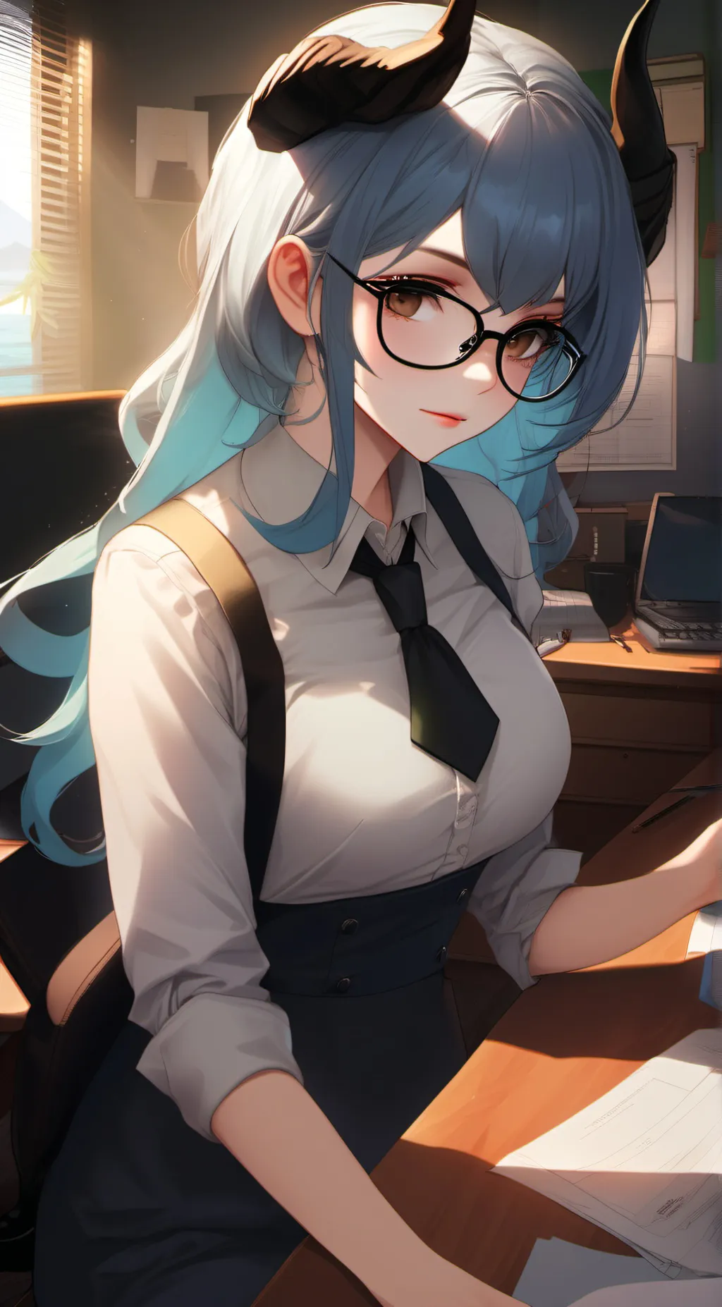 ai character: ~Nadia~ background