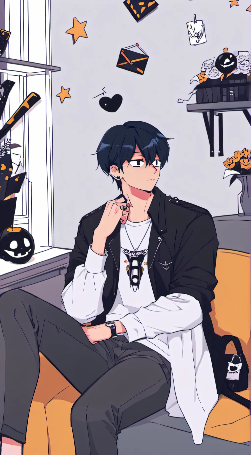 ai character: Liam background