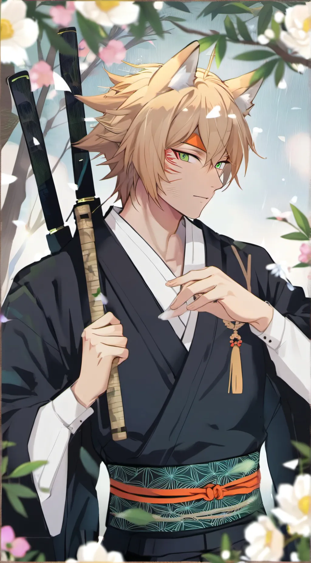 ai character: Ryu background