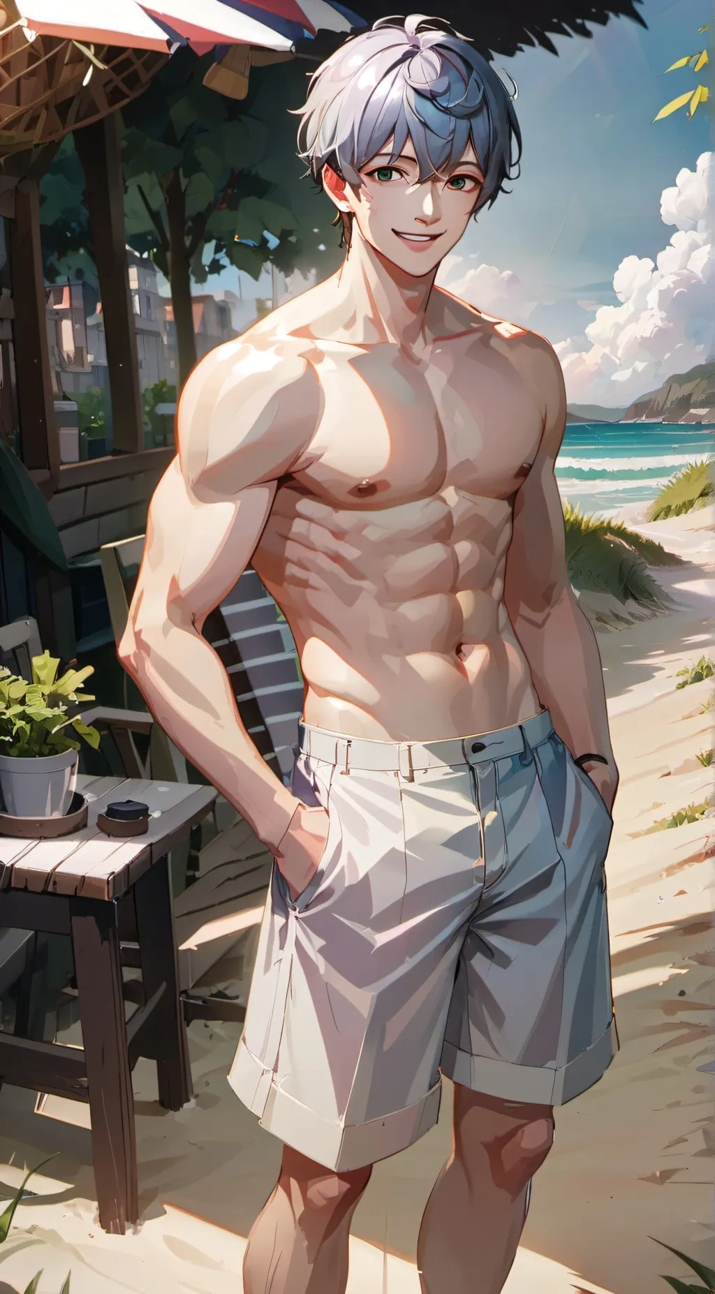 ai character: Rai background