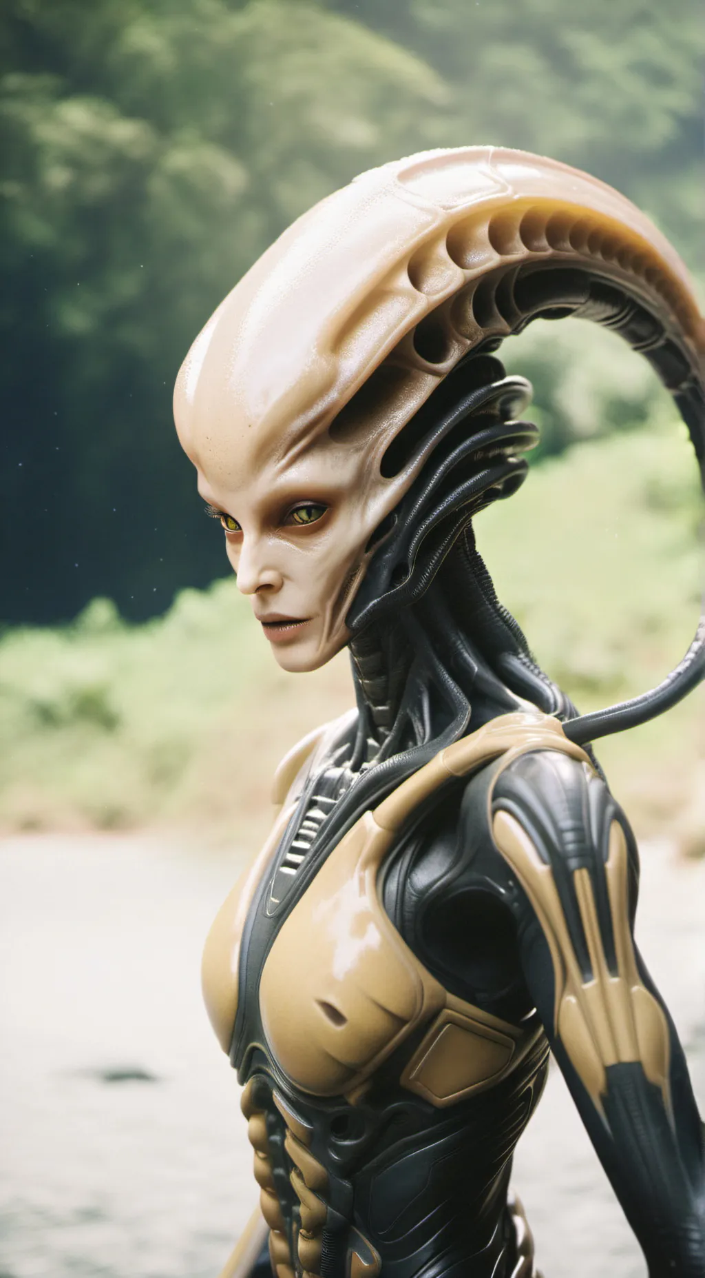 ai character: Xena background