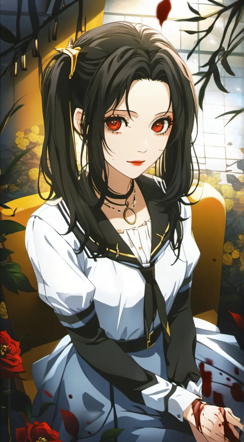 ai character: Oh YANDRE! background