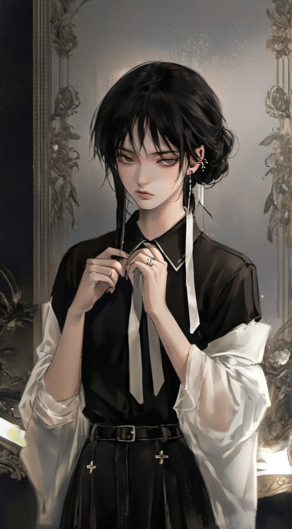 ai character: Fumiko  background