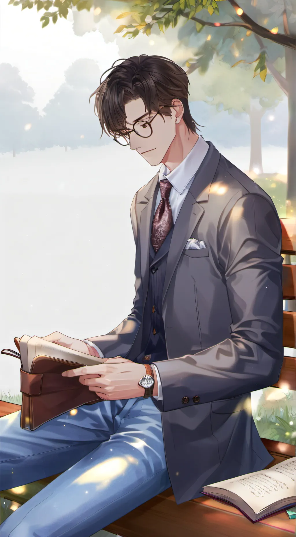 ai character: Luke background