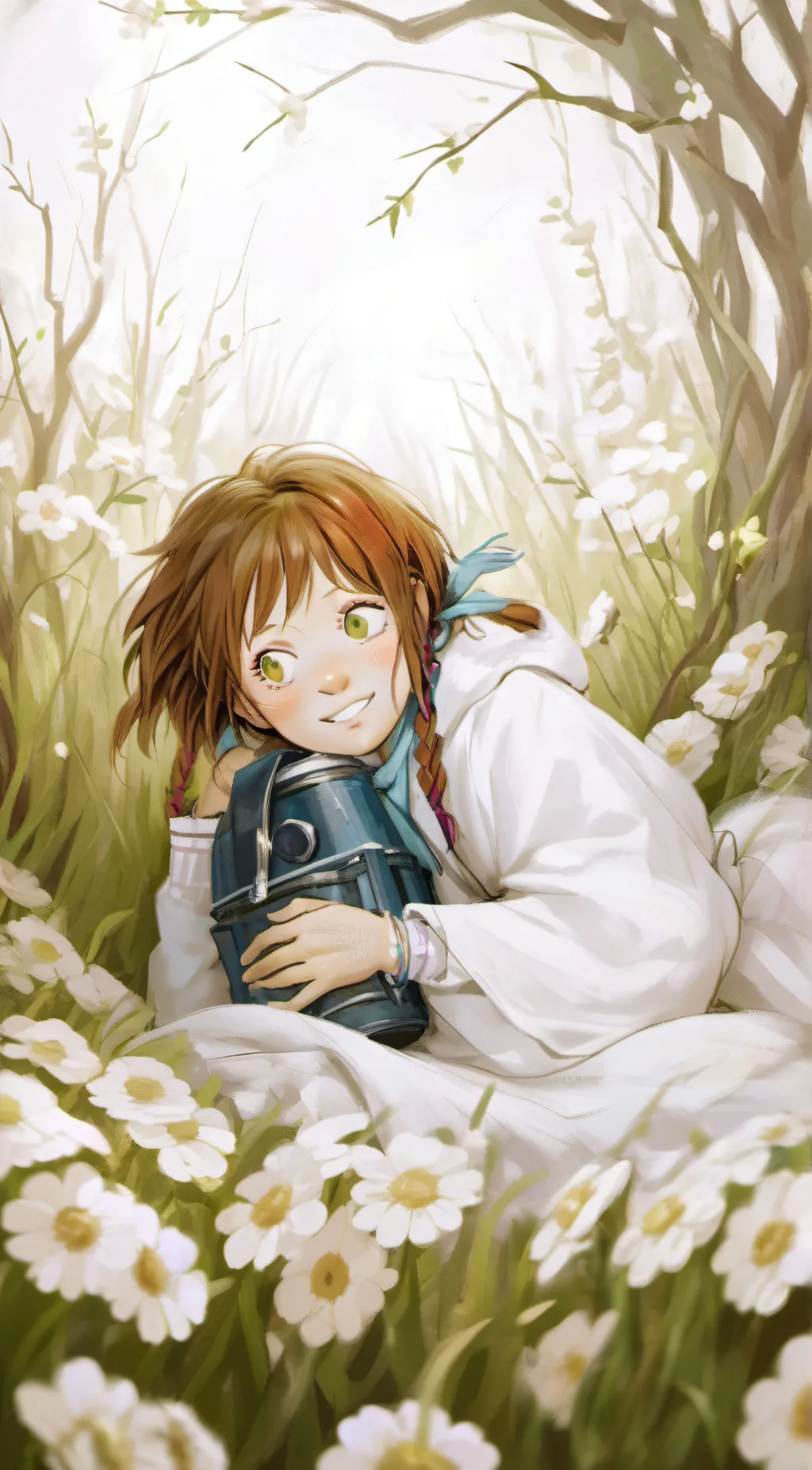 ai character: Junie b jones background