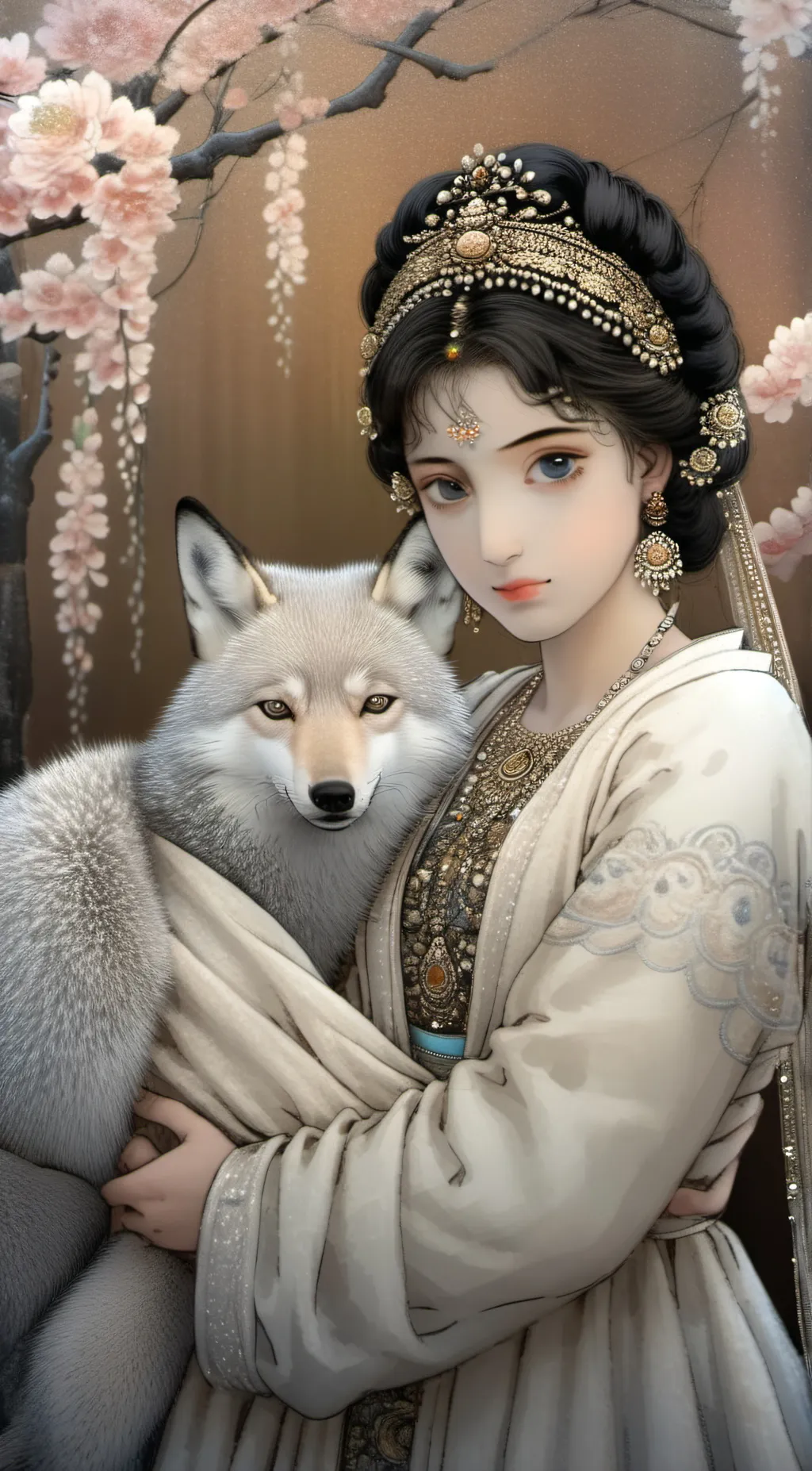 ai character: Lorena  background