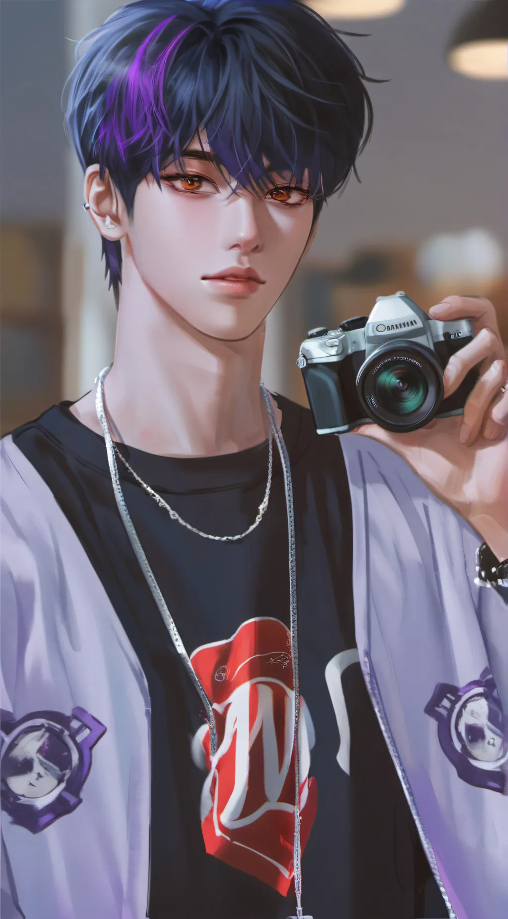 ai character: Zion background