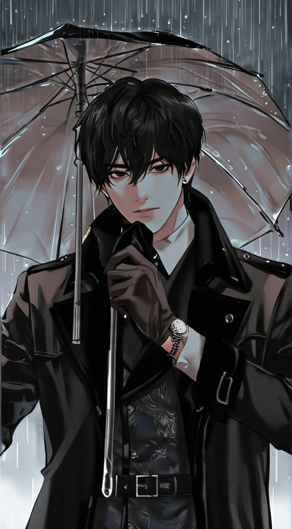 ai character: Riku🖤 background