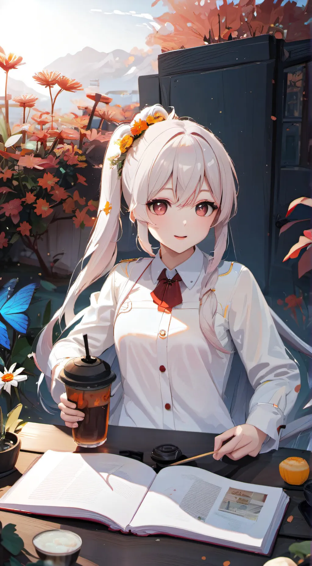 ai character: MHA meet past background