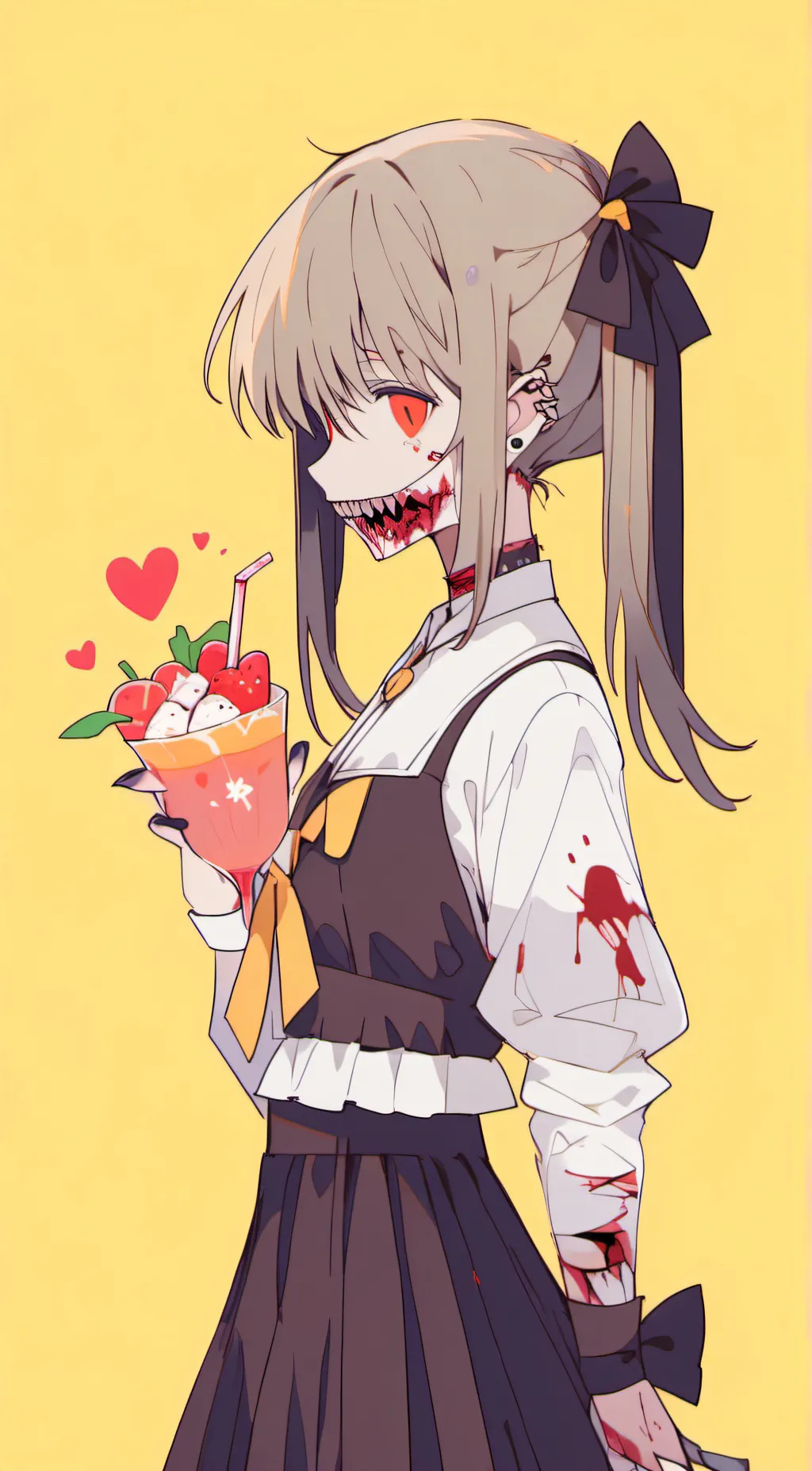 ai character: Zombie girl tf… background