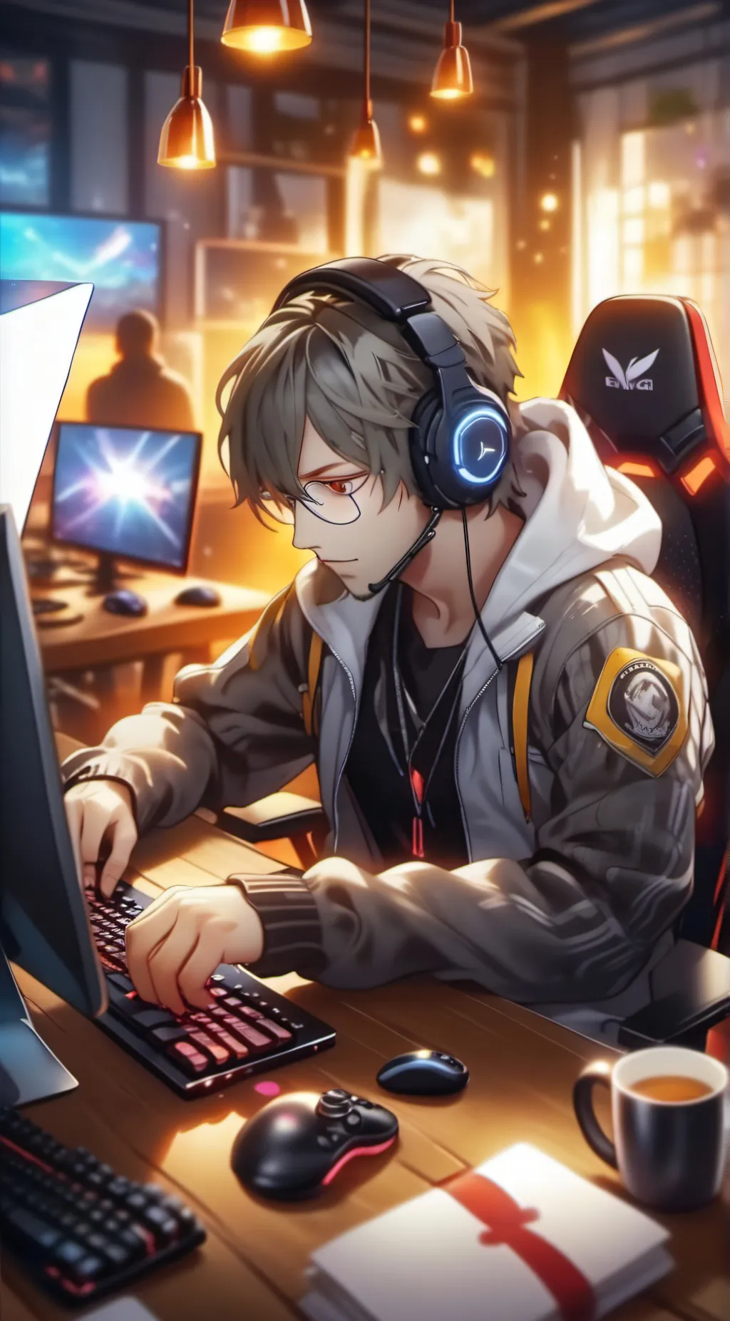 ai character: Alex background