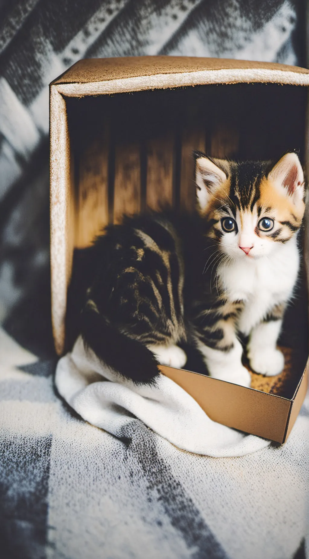 ai character: kitten background