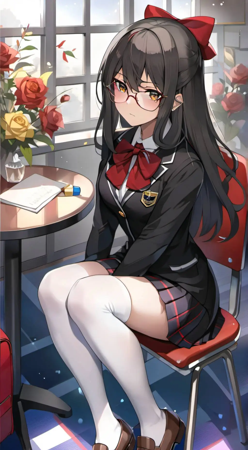 ai character: Acacia background