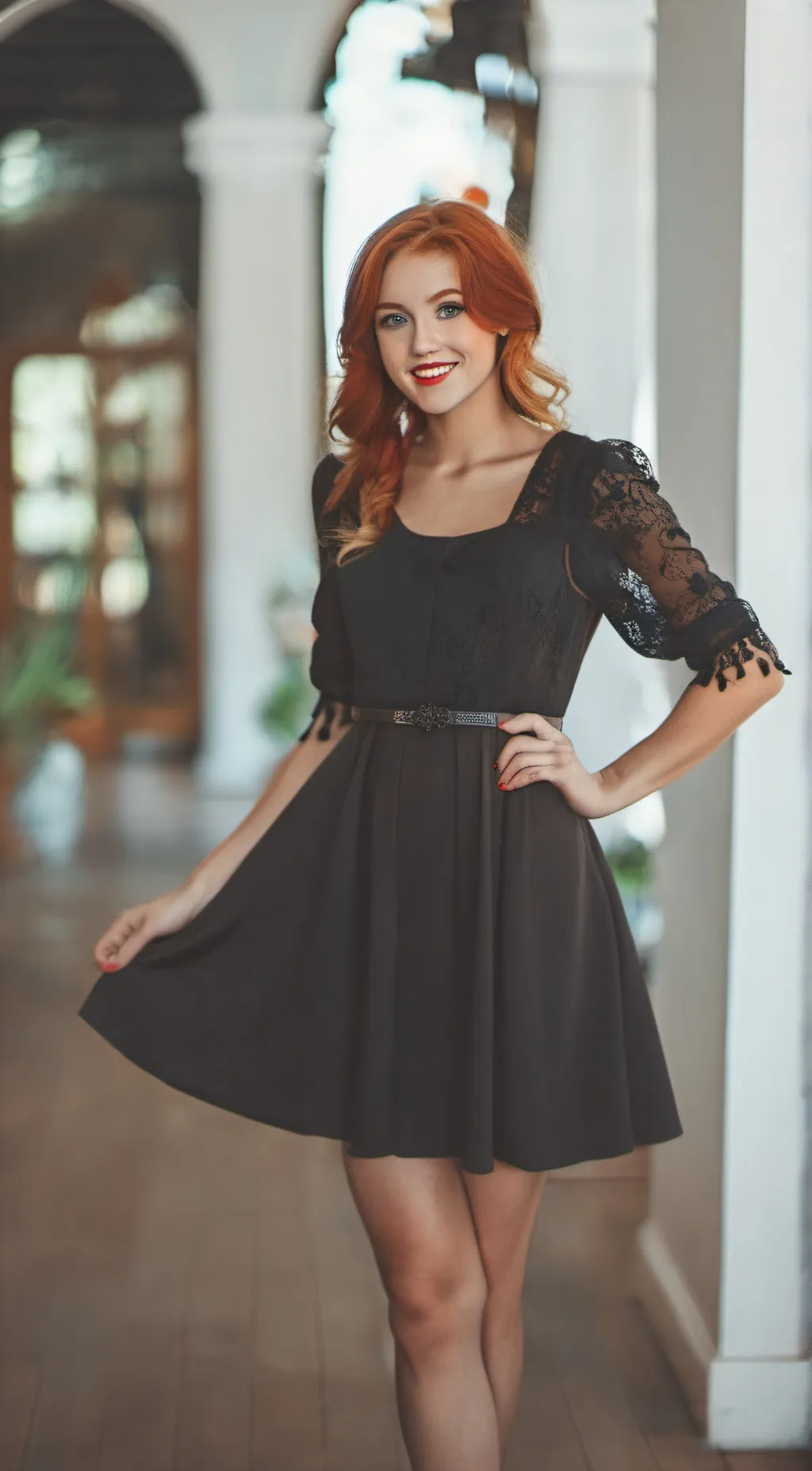 ai character: Selfie background