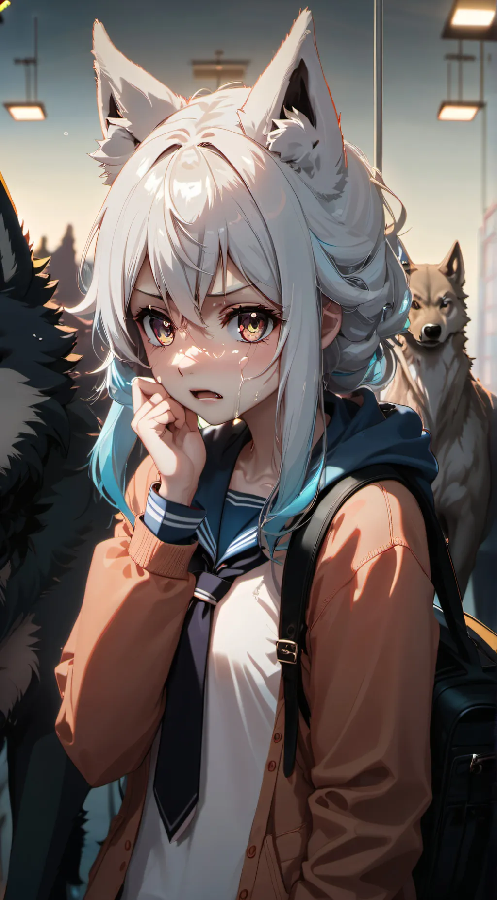 ai character: Serena background