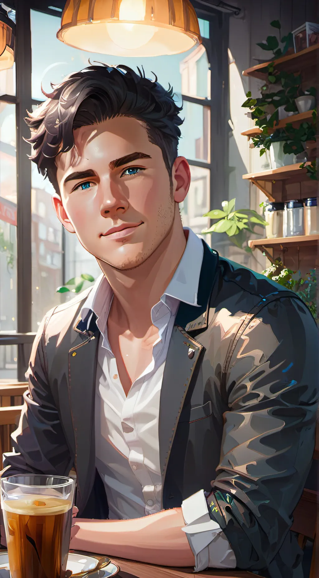 ai character: Liam background