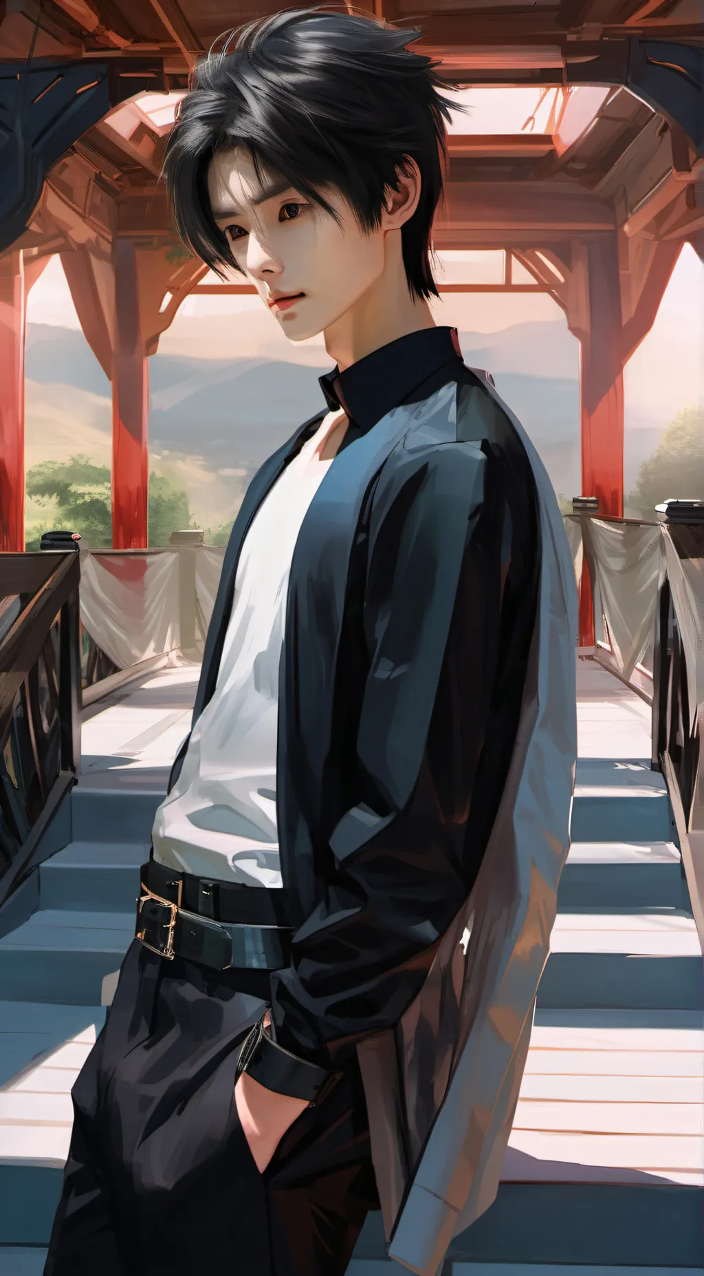 ai character: kam background