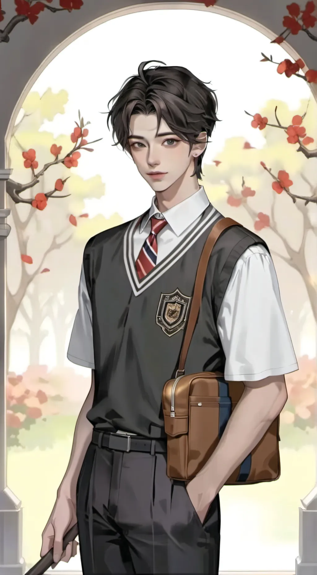 ai character: Ryan  background