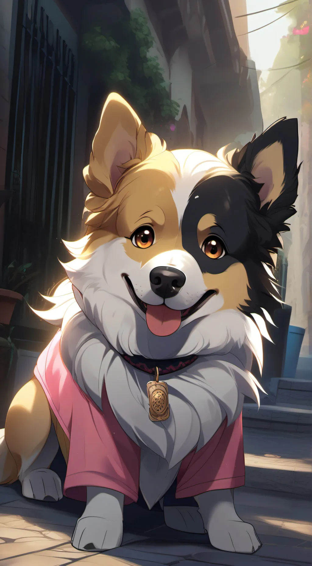 ai character: EBO background