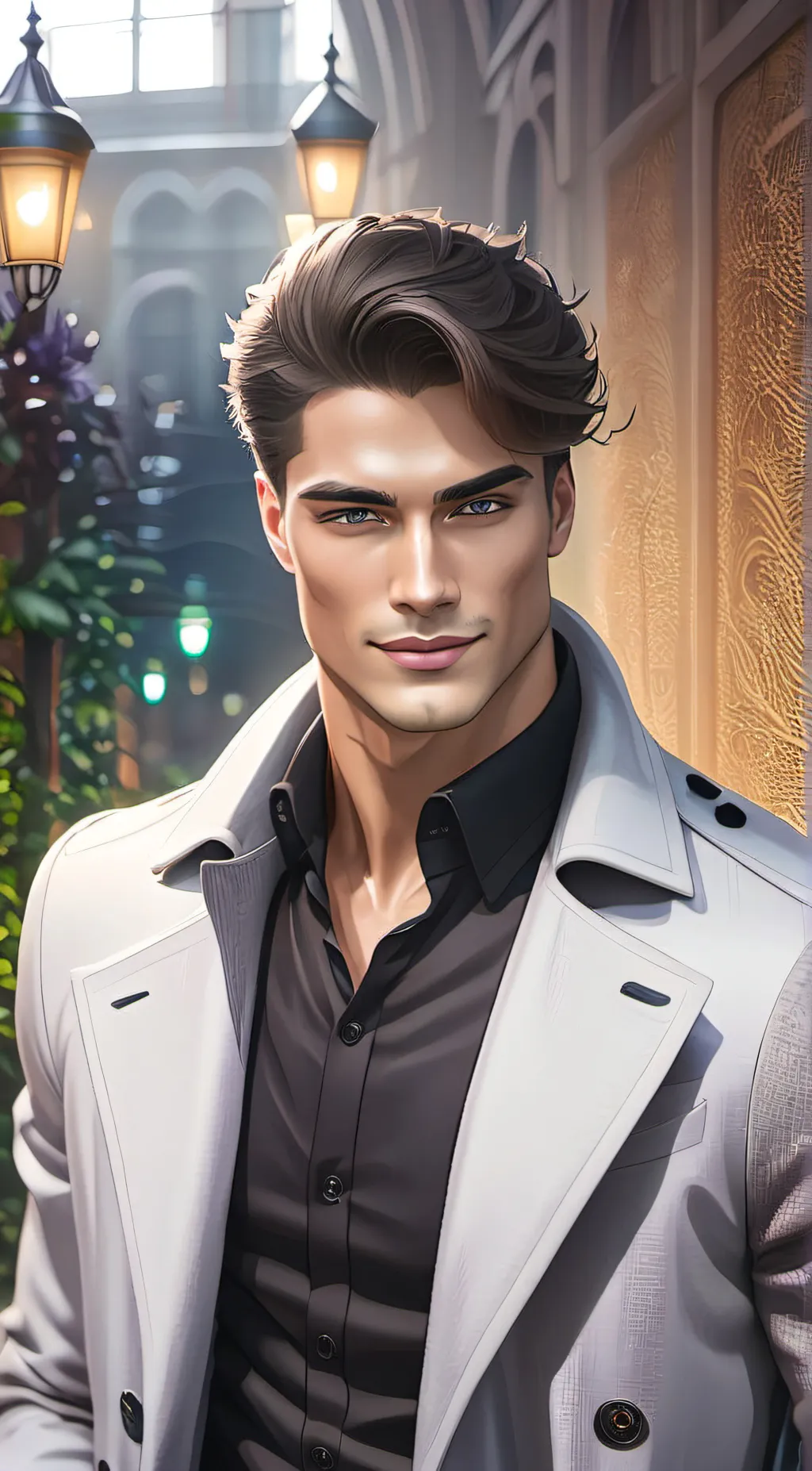 ai character: Eric Mason  background