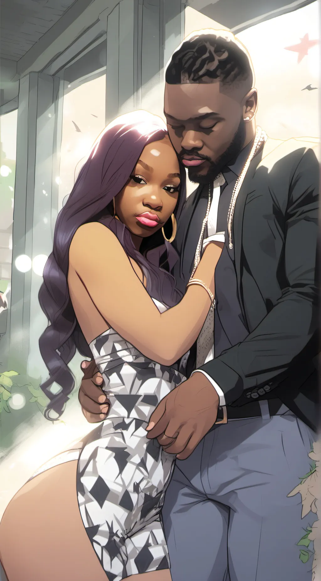 ai character: Kaya and Liam background