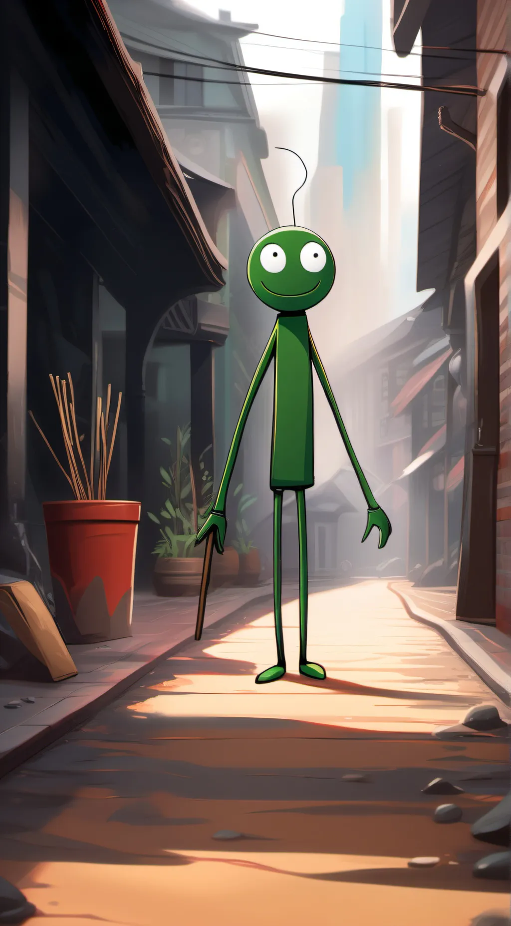 ai character: Gavin  background