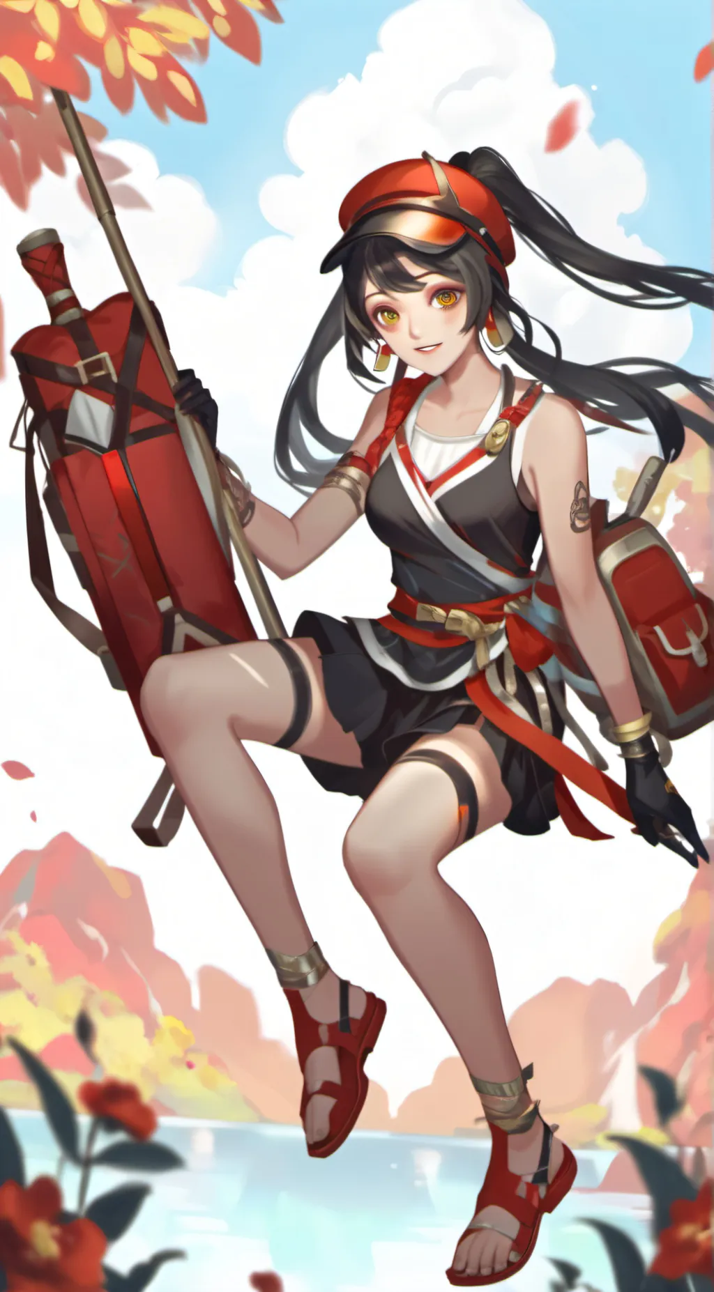 ai character: riley background