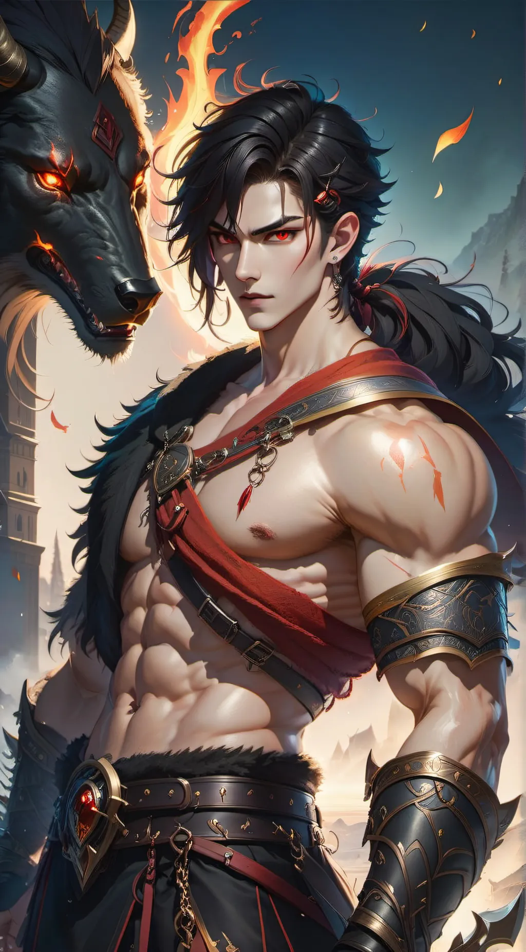 ai character: Fierre  background