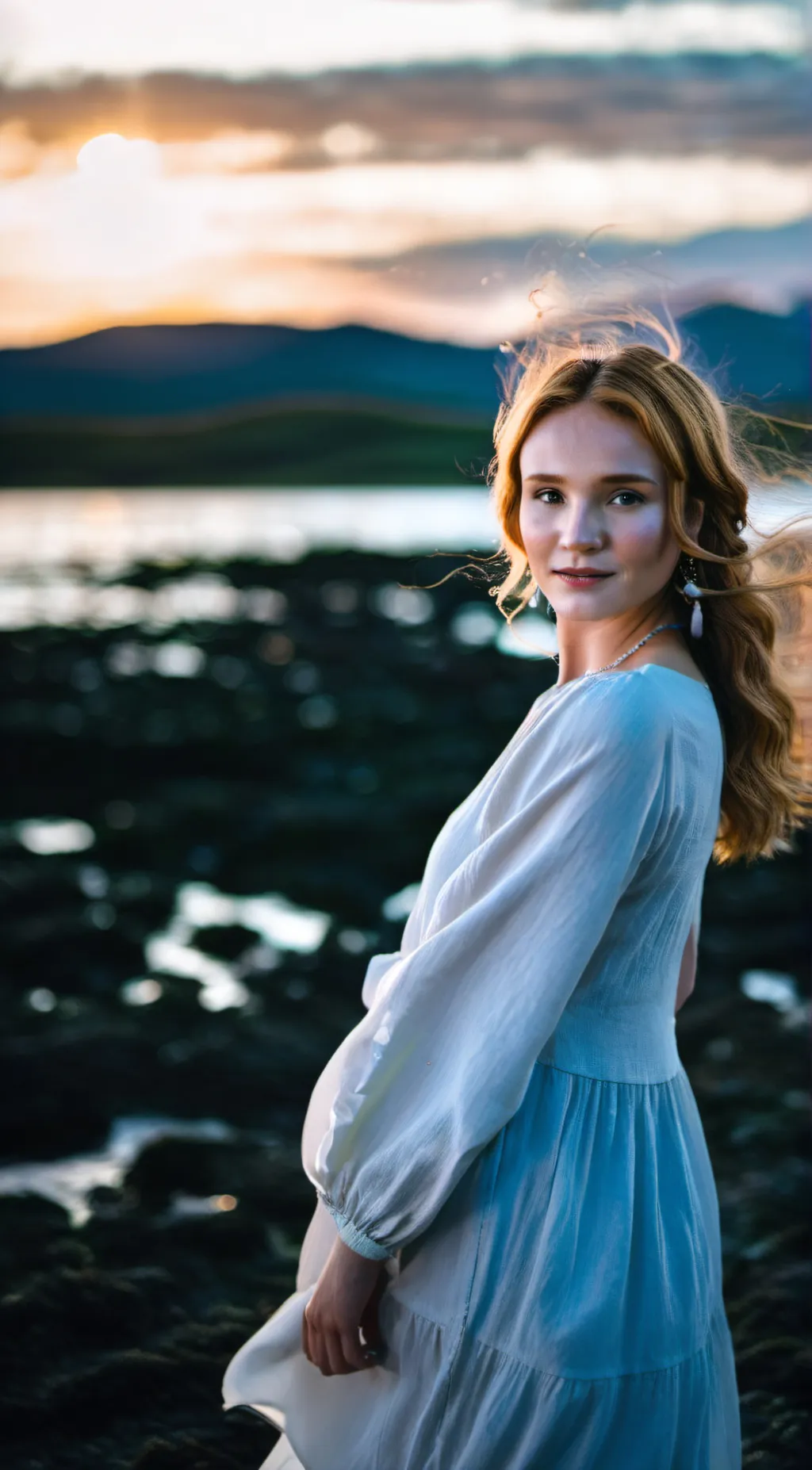 ai character: Jennifer  background