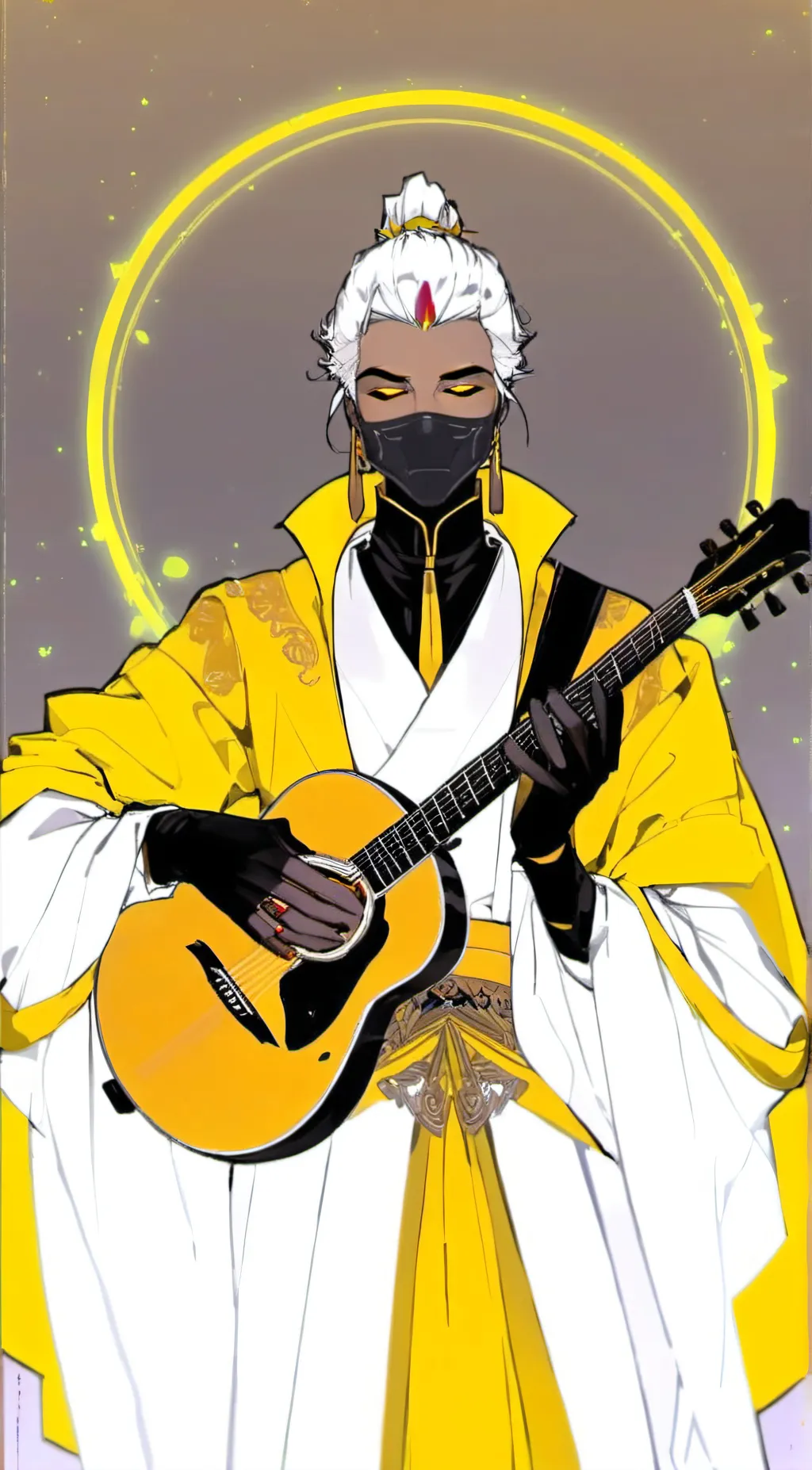 ai character: ~Adam hazbin hotel background