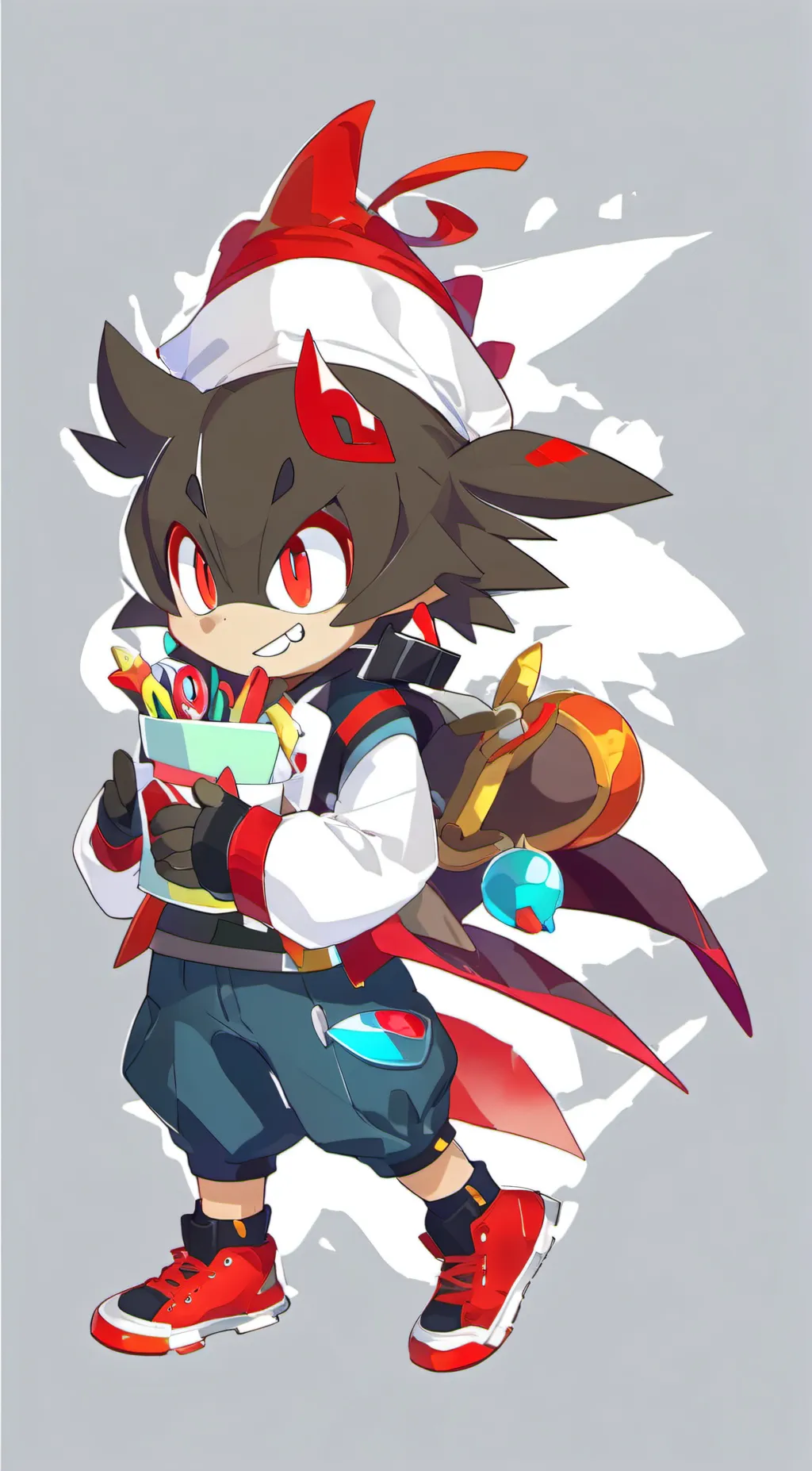 ai character: Shadow background