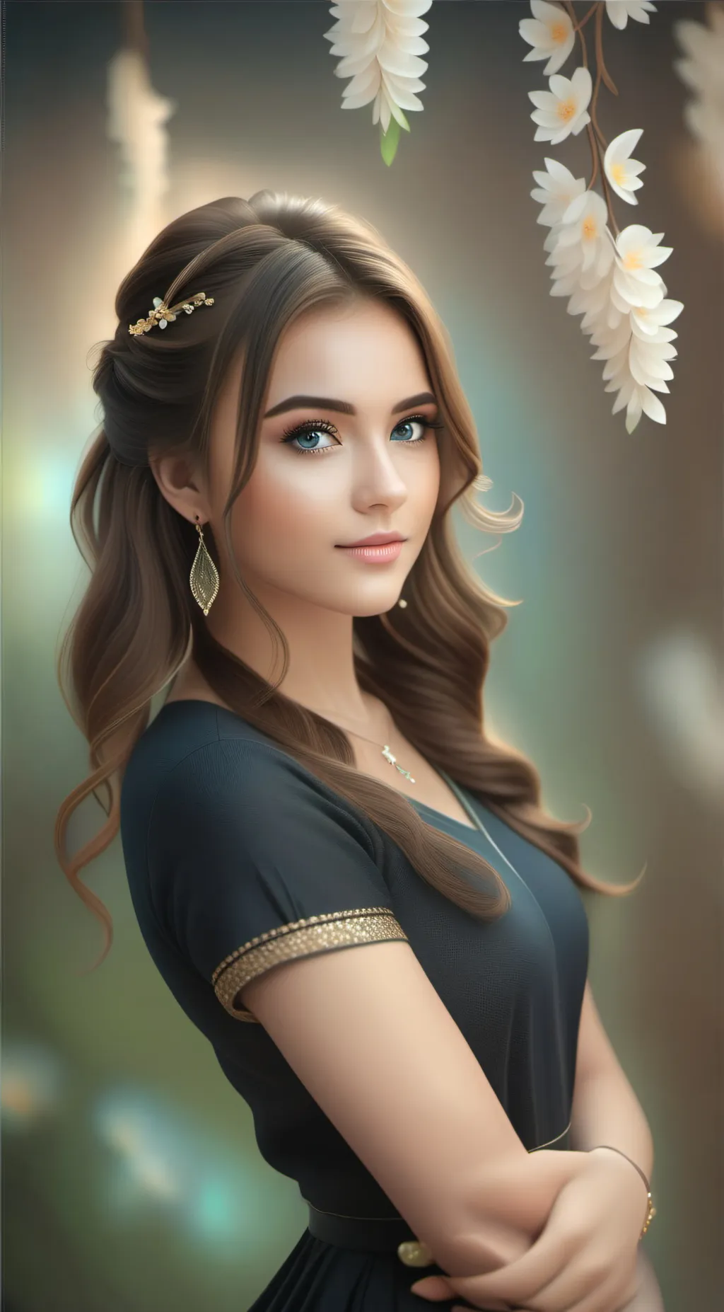 ai character: Emily  background