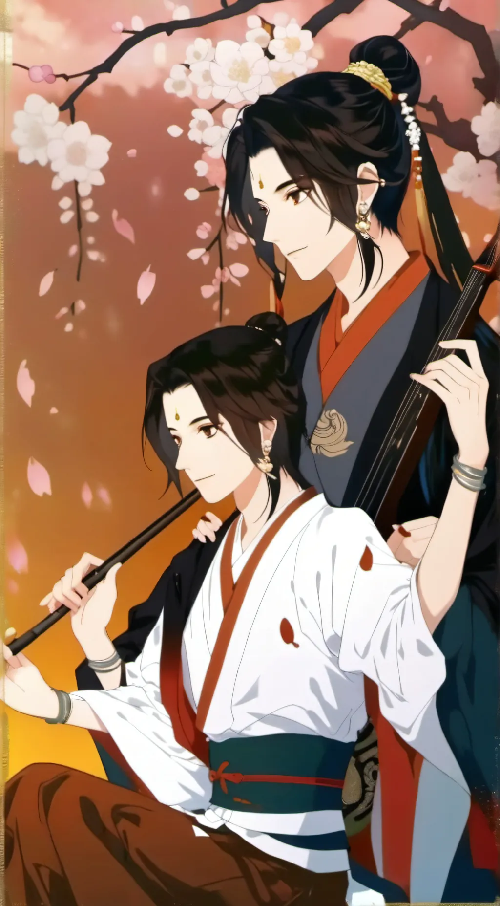 ai character: Hashira background