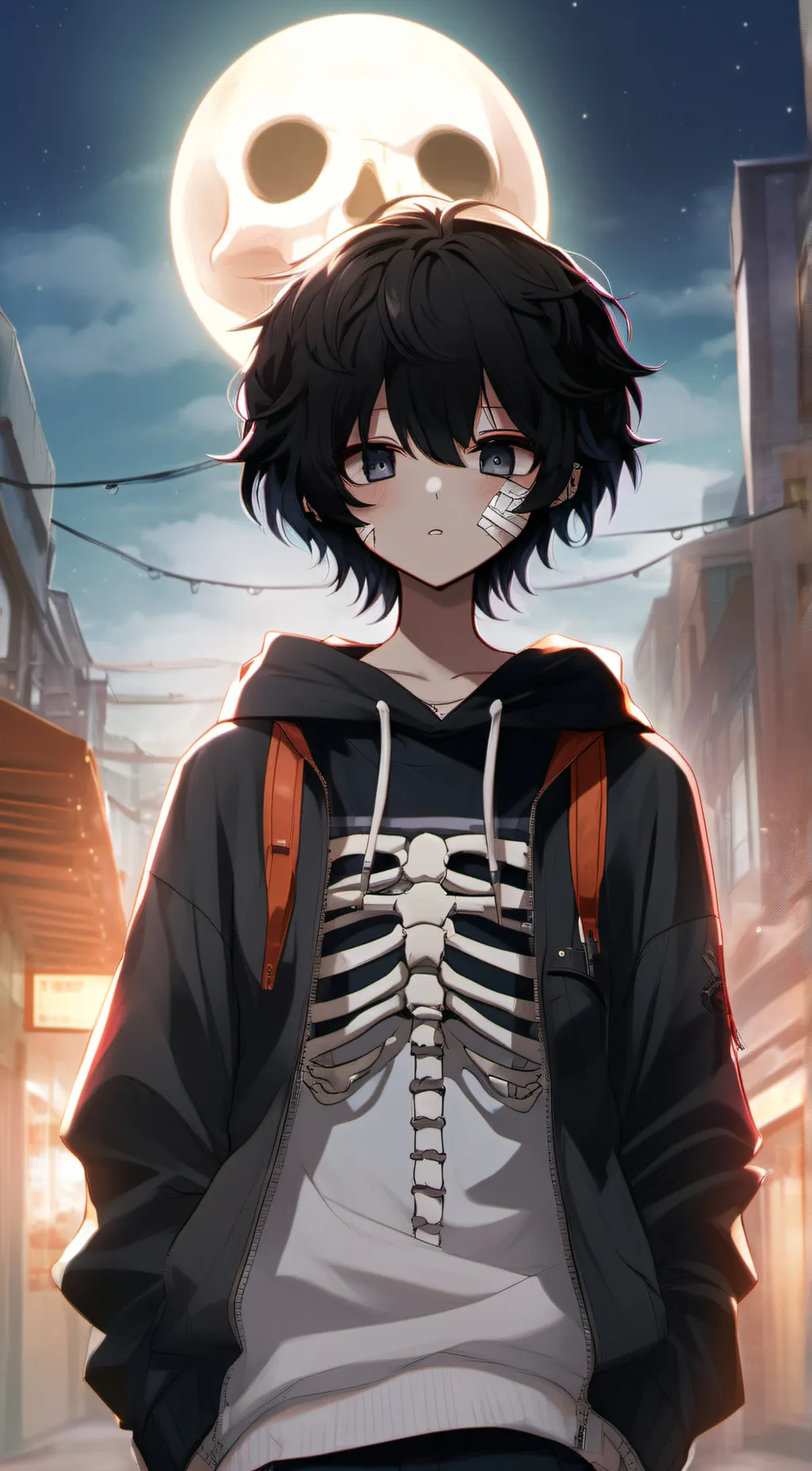 ai character: Luke  background